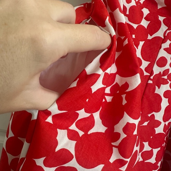 Boden - Red and white dress - Picture 3 of 6